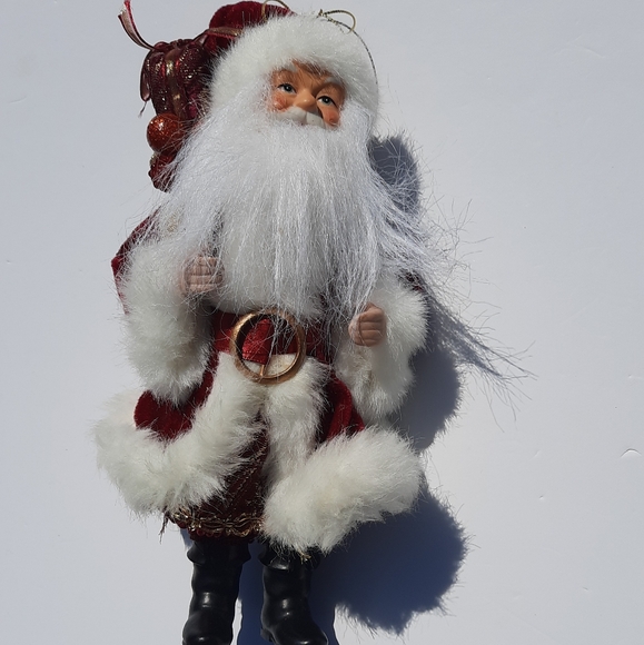 Vintage Old Time Santa Claus with Santa Sack - Picture 3 of 4